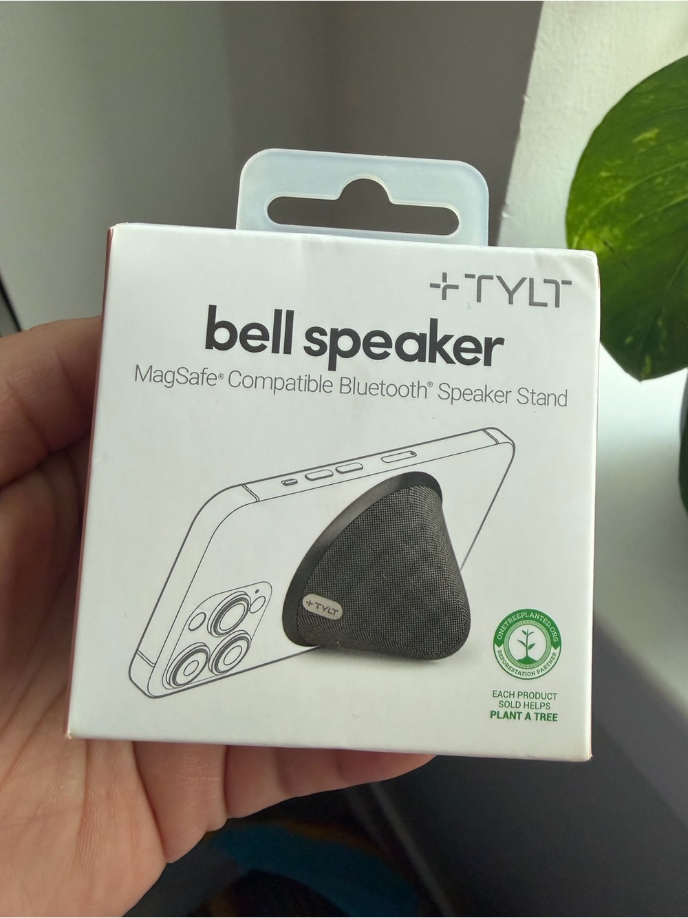 Bell Speaker MagSafe-Compatible Bluetooth Speaker Stand - Black